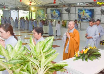 Bạc Liêu: Khóa tu Một ngày an lạc lần thứ 102 tại chùa Giác Viên