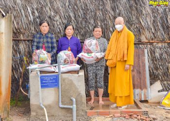 Bạc Liêu: Chùa Hải Triều Âm trao tặng 8 cây nước sạch tại xã Vĩnh Thịnh