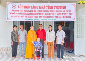 Bạc Liêu: Phật giáo Bạc Liêu bàn giao căn nhà AN CƯ Số 3 tại huyện Hòa Bình