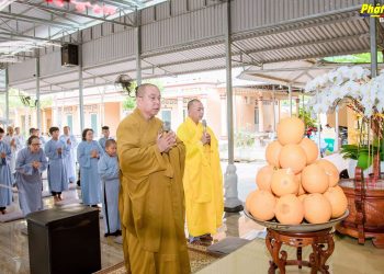 Bạc Liêu: Khóa tu Một ngày an lạc lần thứ 202 tại chùa Long Phước