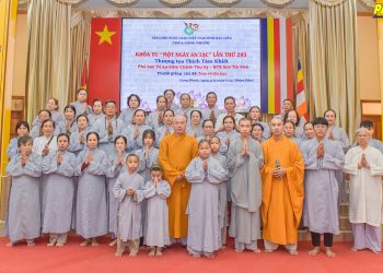 Bạc Liêu: Khoá tu “Một ngày an lạc” lần thứ 203 tại chùa Long Phước