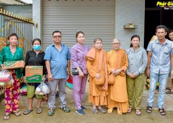 Bạc Liêu: Tịnh xá Bửu An trao tặng 100 phần quà tại xã Vĩnh Thịnh
