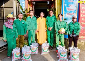 Bạc Liêu: Chùa Huệ Quang trao gần 300 phần quà nhân mùa Vu lan PL.2566 – DL.2022