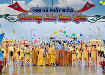 Bạc Liêu: Ni Sư Thích Nữ Hương Nhũ thuyết giảng và thả bong bóng cầu nguyện hoà bình tại trại hè “Hương sắc Bạc Liêu” chùa Giác Viên