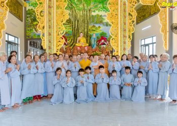 Bạc Liêu: Khoá tu Một ngày an lạc tại chùa Vĩnh Qưới