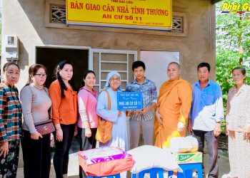 Bạc Liêu: Phật giáo Bạc Liêu bàn giao nhà tình thương AN CƯ Số 11 tại xã Hiệp Thành