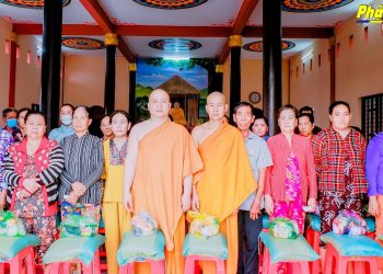 Bạc Liêu: Tịnh xá Ngọc Giác trao tặng 150 phần quà cho người dân nghèo tại xã Hiệp Thành