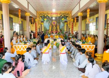 Bạc Liêu: Đạo tràng tịnh thất Tâm Viên noi gương đại hiếu Mục Kiền Liên Bồ Tát