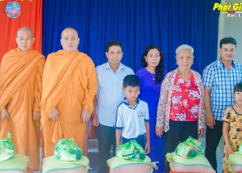 Bạc Liêu: Tịnh xá Ngọc Giác trao tặng trên 100 phần quà tại xã Hưng Hội, huyện Vĩnh Lợi