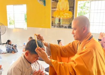 Bạc Liêu: Lễ quy y Tam Bảo cho 50 thiện nam tín nữ tại Chùa Phong Lợi