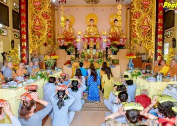 Bạc Liêu: Rực rỡ những đoá hoa báo hiếu tại chùa An Thạnh Linh