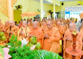 Bạc Liêu: Đại lễ Vu lan báo hiếu và An vị tượng Phật tại chùa Bửu Thanh