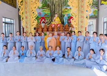 Bạc Liêu: Khóa tu một ngày an lạc tại chùa Vĩnh Quới