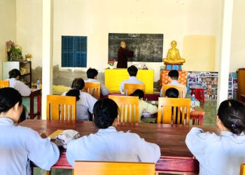 Bạc Liêu: Lớp học Giáo lý tại chùa Phong Lợi chủ đề “Luật nhân quả”