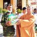 Bạc Liêu: Chùa Long Phước huyện Đông Hải trao 100 phần quà xuân cho người dân xã Long Điền