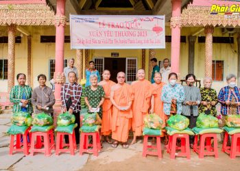 Bạc Liêu: Chùa Cosdon trao 175 phần quà cho bà con nghèo tại xã Vĩnh Phú Tây