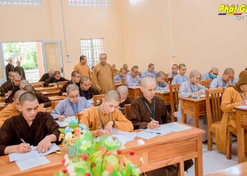 Bạc Liêu: Kỳ thi học kỳ I năm học 2022-2023 tại Trường Trung cấp Phật học Bạc Liêu