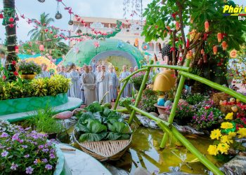 Bạc Liêu: Lắng nghe mùa Xuân về nơi thiền môn thanh tịnh