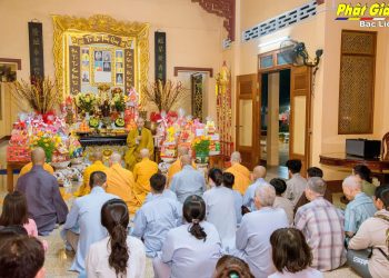 Bạc Liêu: Thiêng liêng phút giao thừa nơi tự viện