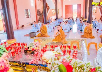 Bạc Liêu: Khóa tu niệm Phật “Một ngày an lạc” đầu năm Quý Mão tại tịnh xá Ngọc Giác