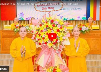 Bạc Liêu:[Video] Ban Trị sự Phật giáo tỉnh khai giảng Khóa Bồi dưỡng kiến thức Trụ trì 2023