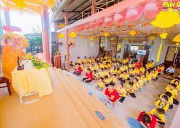 Bạc Liêu: Pháp thoại “Lục hòa kính pháp” trong Khoá tu mùa hè “Ươm mầm từ bi” lần thứ I tại chùa Hải Triều Âm