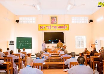 Bạc Liêu: Trường Trung cấp Phật học Bạc Liêu tổ chức Kỳ thi học kỳ II năm thứ I lớp cao đẳng và trung cấp Phật học khóa VI