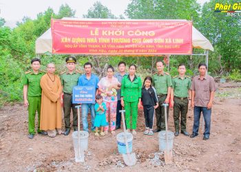 Bạc Liêu: Phật giáo Bạc Liêu khởi công nhà tình thương AN CƯ Số 29 tại huyện Hòa Bình