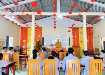 Bạc Liêu: Tu sinh chùa Phong Lợi tu tập “Tứ Chánh Cần”