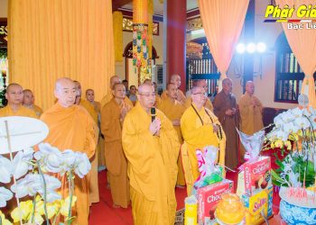 Bạc Liêu: Thường trực Ban Trị sự Phật giáo tỉnh và BTS các huyện, thị, thành phố viếng tang Hòa thượng Thích Huệ Thành