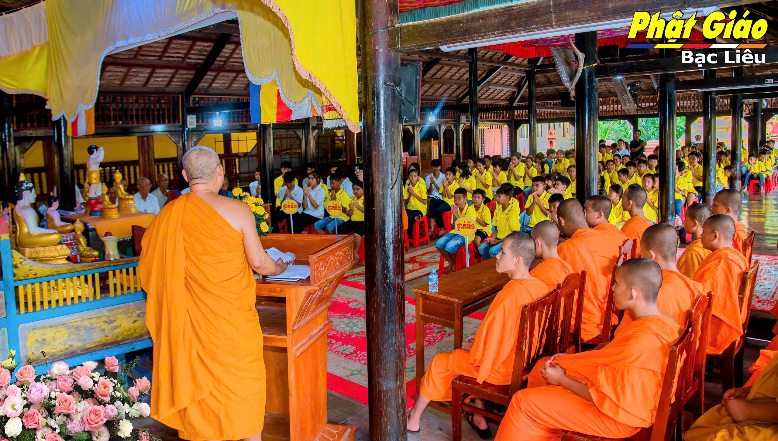Quang cảnh buổi lễ