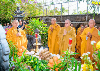 Bạc Liêu: Trang nghiêm lễ Húy kỵ lần thứ 16 Cố Hòa thượng Thích Huệ Hà tại chùa Long Phước