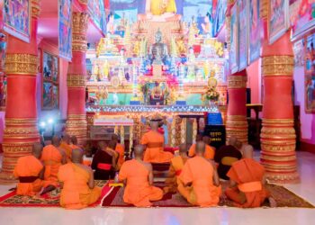 Cà Mau: Chùa Ghositaram (Chùa Cù Lao) trang nghiêm tác pháp An cư Kiết hạ