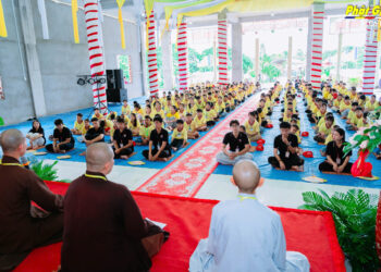 Cà Mau: Bế mạc Trại hè Phật giáo “Vệt nắng cuối trời Nam” tại chùa Giác Viên