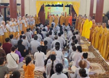 Ban Trị Sự GHPGVN tỉnh Cà Mau trang nghiêm tổ chức lễ cầu siêu anh linh chiến sĩ vị quốc vong thân