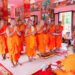 Cà Mau: Chư Tôn đức Phật giáo Nam tông Khmer đảnh lễ Hoà thượng Bổn Sư trước lễ Nhập hạ PL.2569