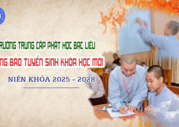 Cà Mau: Trường Trung cấp Phật học Bạc Liêu thông báo chiêu sinh khóa mới