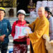 Cà Mau: Chùa Long Phước (xã Long Điền) trao quà mùa Vu Lan