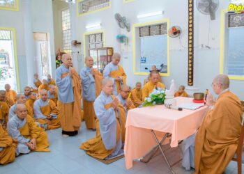 Cà Mau: Hạ trường chùa Bạch Liên và chùa Giác Hoa trang nghiêm cử hành lễ Tự tứ PL.2569 – DL.2025