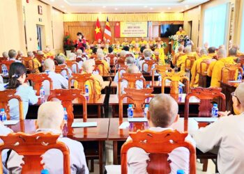 Cà Mau: Hội nghị công bố và trao Quyết định Nhân sự Ban Trị sự GHPGVN tỉnh Cà Mau và các Ban chuyên môn trực thuộc Ban Trị sự sau sáp nhập