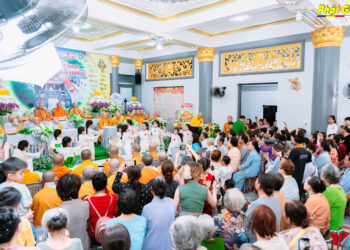 Cà Mau: Lễ Tạ ơn Tam Bảo – An vị Phật và Kính mừng Đại lễ Vu Lan tại chùa Vĩnh Quới