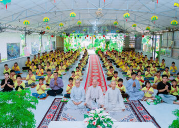 Cà Mau: Tổng kết cuối năm Khóa tu “Búp Sen Hồng” tại chùa Giác Viên