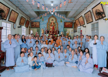 Cà Mau: Tổng kết khóa tu “Một ngày an lạc” tại Tịnh thất Pháp Tánh