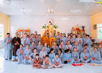 Cà Mau: Tổng kết khóa tu “Một ngày an lạc” tại chùa Phước Huệ