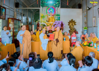 Cà Mau: Trao Quyết định công nhận và phân công người đại diện Đạo tràng Viên Minh