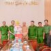 Tin vắn – Cà Mau: Đoàn Công an phường Vĩnh Trạch thăm, chúc Tết chùa Long Phước