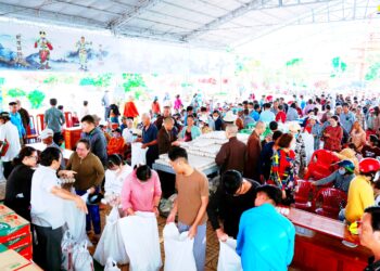 Cà Mau: Khai mạc Chợ Xuân Di Lặc lần thứ 2 tại chùa Long Phước