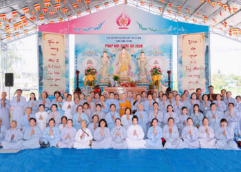 Cà Mau: Khai khóa tu “Một ngày an lạc” đầu năm tại chùa Long Phước