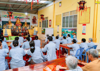 Cà Mau: Khóa tu “Một ngày an lạc” kết hợp Lớp Giáo lý căn bản tại chùa Bửu Thanh