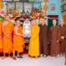 Cà Mau: Thượng tọa Giác Nghi và Tăng chúng chúc Tết Chol Chnam Thmay đến chư Tôn túc Hòa thượng hệ phái Nam tông Khmer, thắt chặt tinh thần đoàn kết Phật giáo